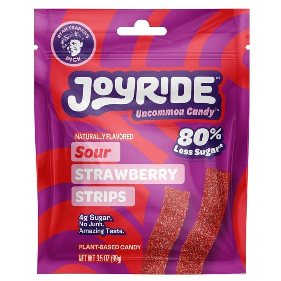 Joyride Sour Strawberry Strips - 3.5oz