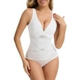 thumbnail image 1 of Joyshaper Body Shaper for Women Tummy Control Shapewear Waist Trainer Snatched Shaping Seamless V Neck Bodysuit, 1 of 6