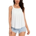 thumbnail image 1 of Joyshaper Built in Bra Tank Tops for Women Loose Fit Camisoles Cool Flowy Cami S-3XL, 1 of 6