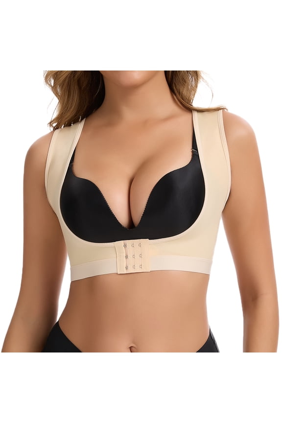 Chest Brace Up for Women Posture Corrector Bra Back Shaper Top Back Straightener Push Up Bras