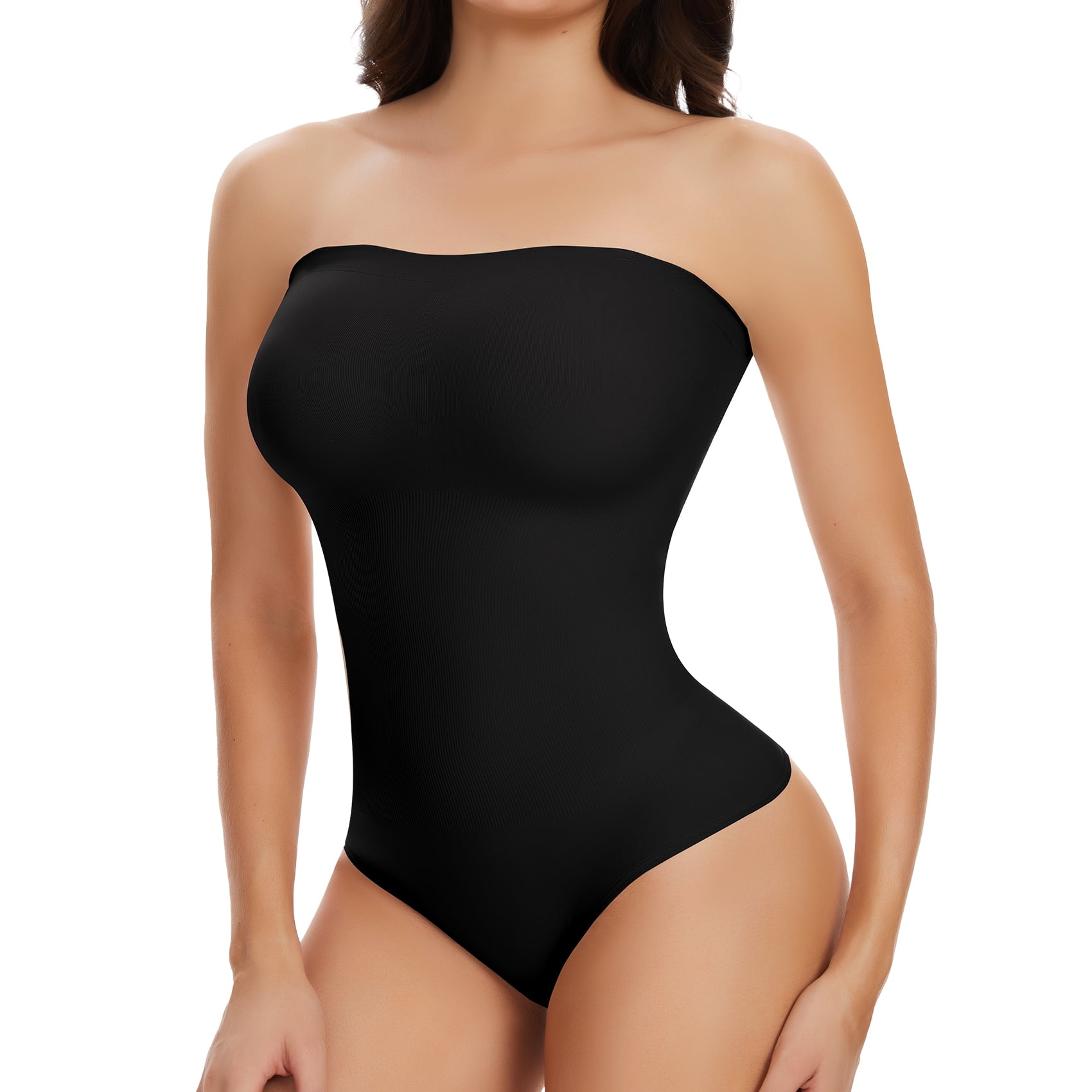 SKIMS Sculpting Bodysuit Mid Thigh with Open Gusset Sienna - Size