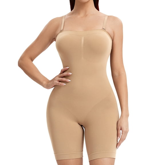 Joyshaper Strapless Shapewear Bodysuit Tummy Control Shaper Seamless Compression Shapewear