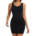 thumbnail image 1 of Joyshaper Tummy Control Dress Slimming Seamless Cami Slip Body Shaper Full Silps for Women, 1 of 6
