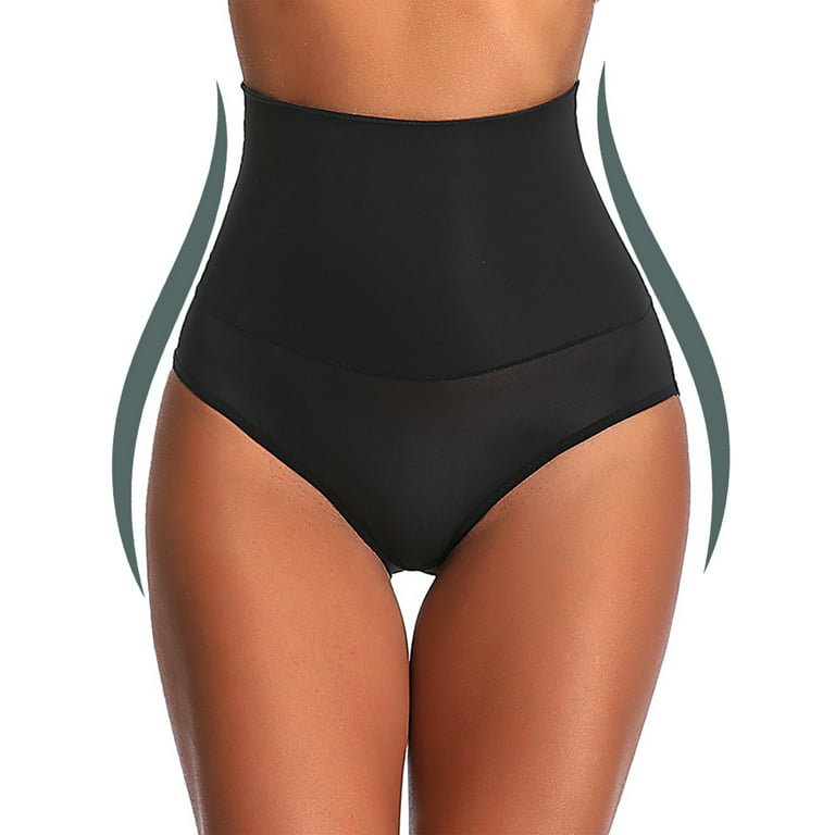 Joyshaper Tummy Control Shapewear High Waist Brief Underwear Seamless  Smooth Body Shaper Black-2X
