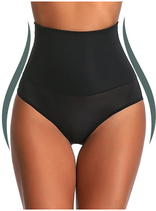 2 Pack Body Shaping Briefs, High Waist Tummy Control Panties