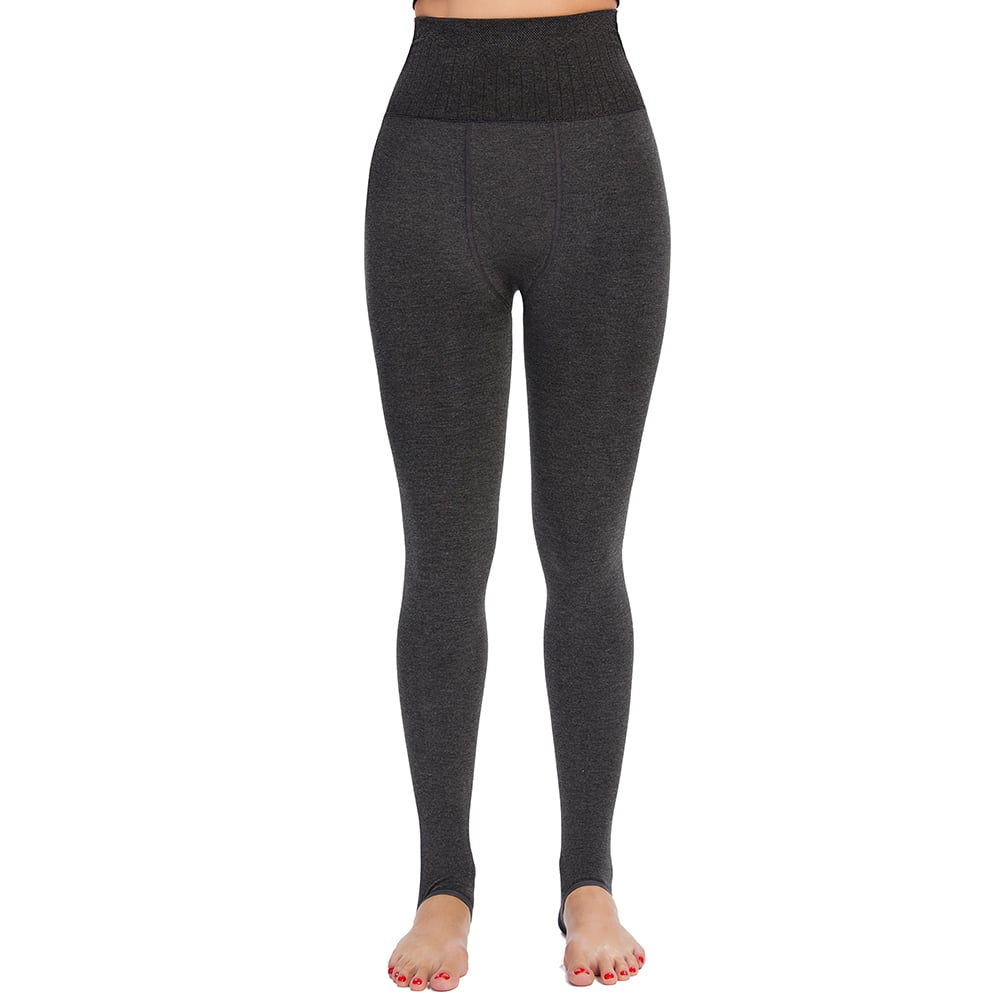 Joyshaper Women Winter Warm Fleece Lined Thermal Leggings High Waist