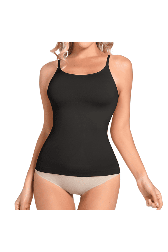 Women's Compression Tank Top Seamless Lightweight Shaper Camisole