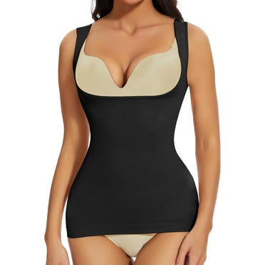 Joyshaper Women's Waist Cincher Tummy Control Shapewear Slimming Compression Camisole Seamless Body Shaper