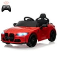 thumbnail image 1 of Joyspirit BMW M4 Licensed Remote Control Electric Ride-On Car for Kids - Bluetooth, 3-Speed, LED Lights, Suspension System,Red, Ideal for Ages 37-83 Months, 1 of 8