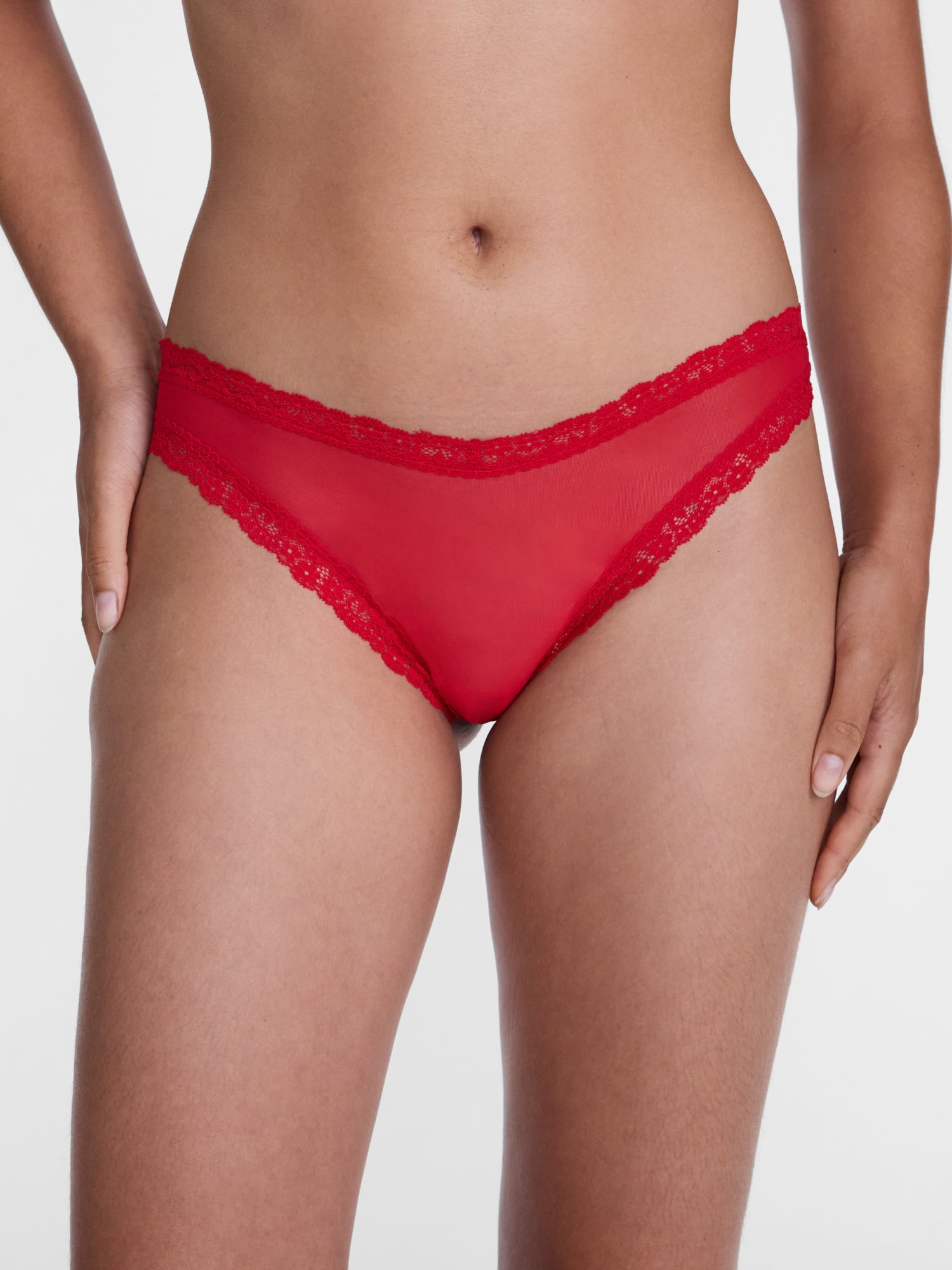 Joyspun Women's Lace Thong, 3-Pack, Size XS-XXXL