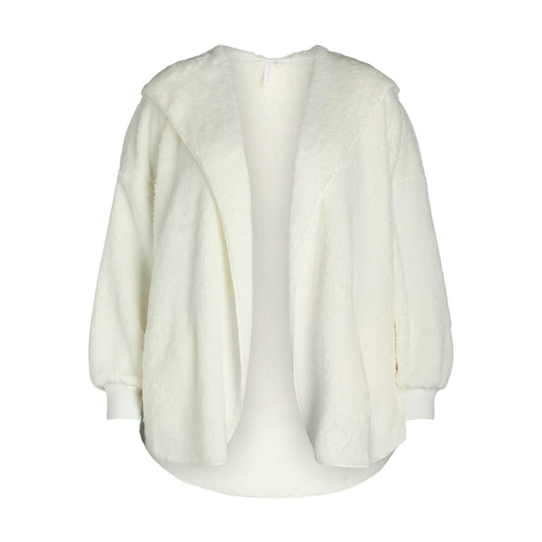 Joyspun Plush Sleep Cardigan