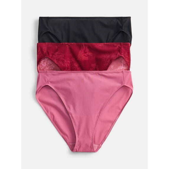 Joyspun Silky Cheeky/Hi Cut Bikini, Size S-XXXL