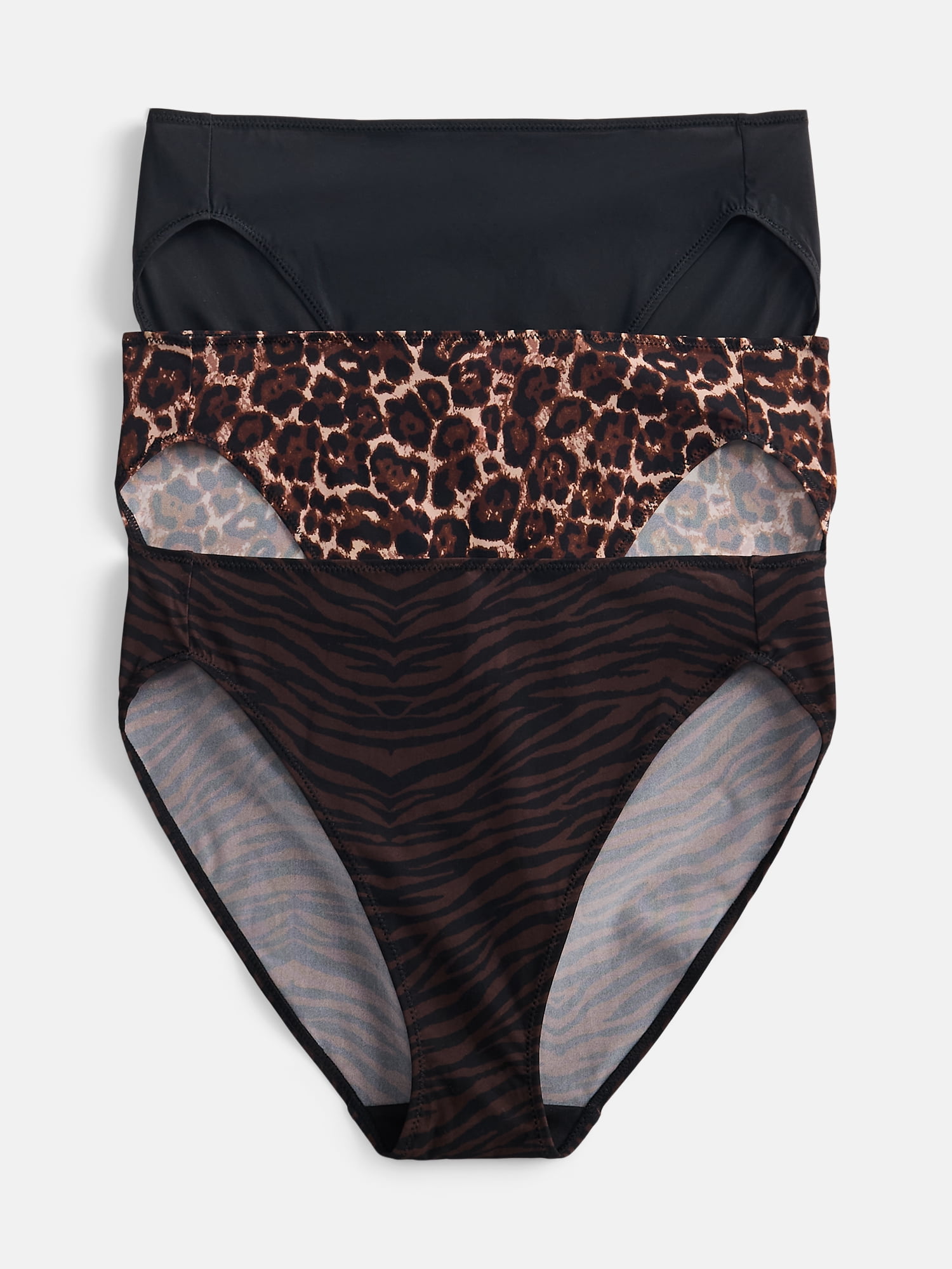 Joyspun Silky Cheeky/Hi Cut Bikini, Size S-XXXL