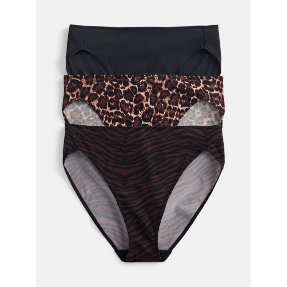 Joyspun Silky Cheeky/Hi Cut Bikini, Size S-XXXL