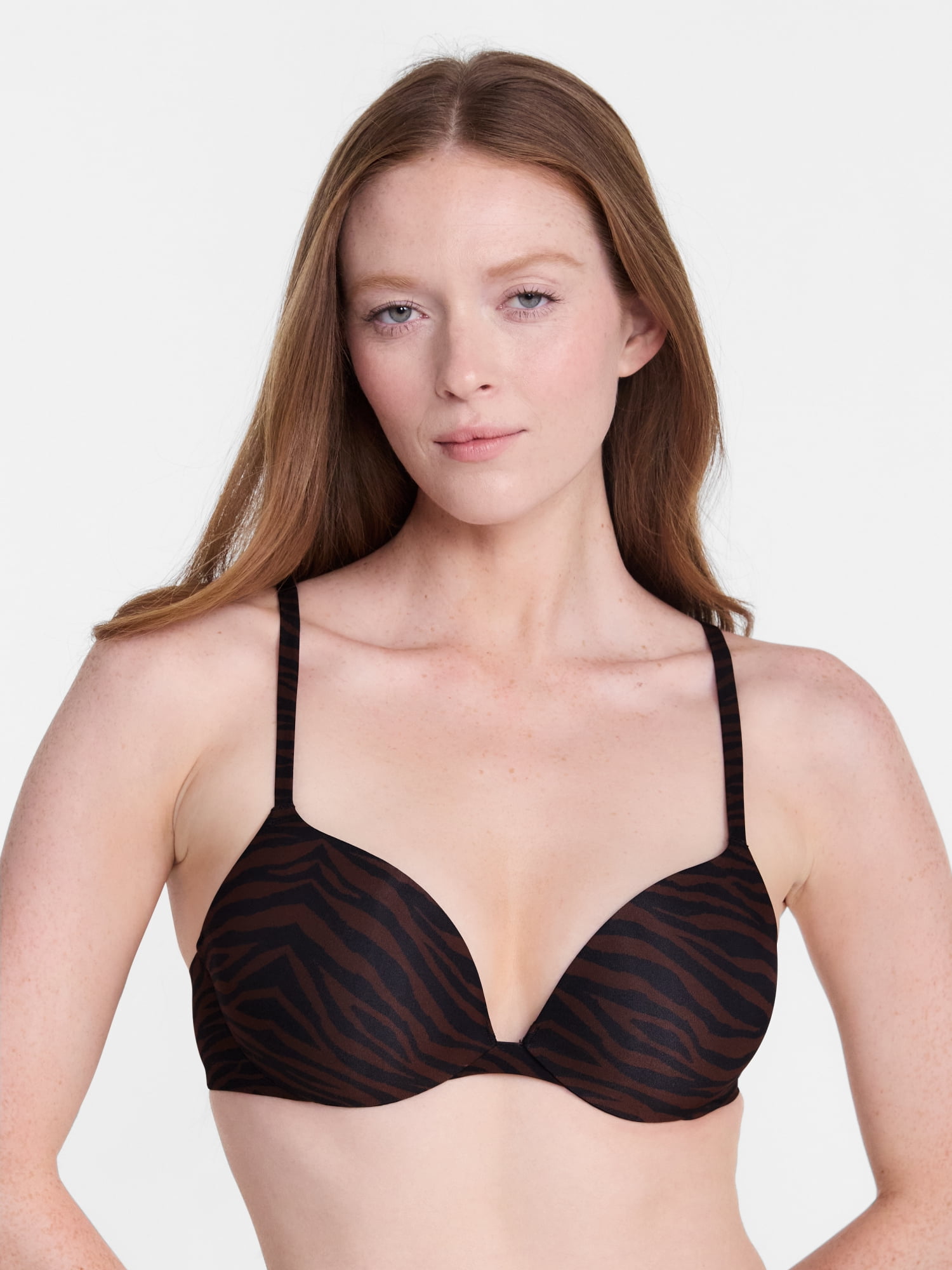 Joyspun Silky Mesh Push Up Bra, Size 34B-40C
