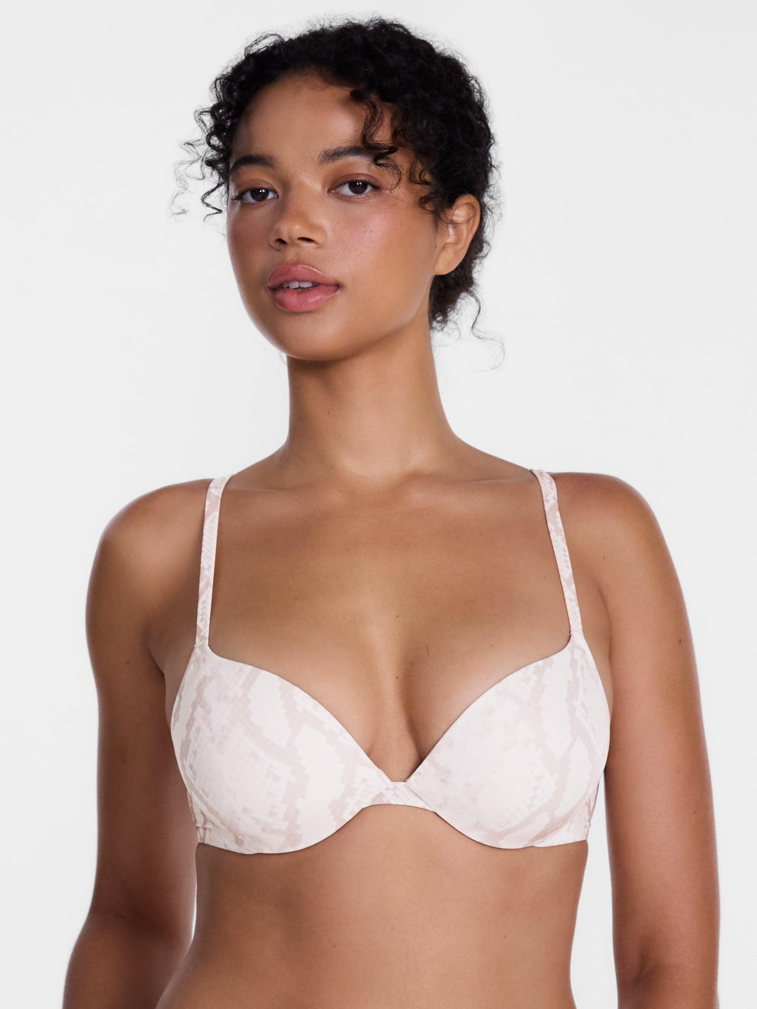 Joyspun Silky Mesh Push Up Bra, Size 34B-40C