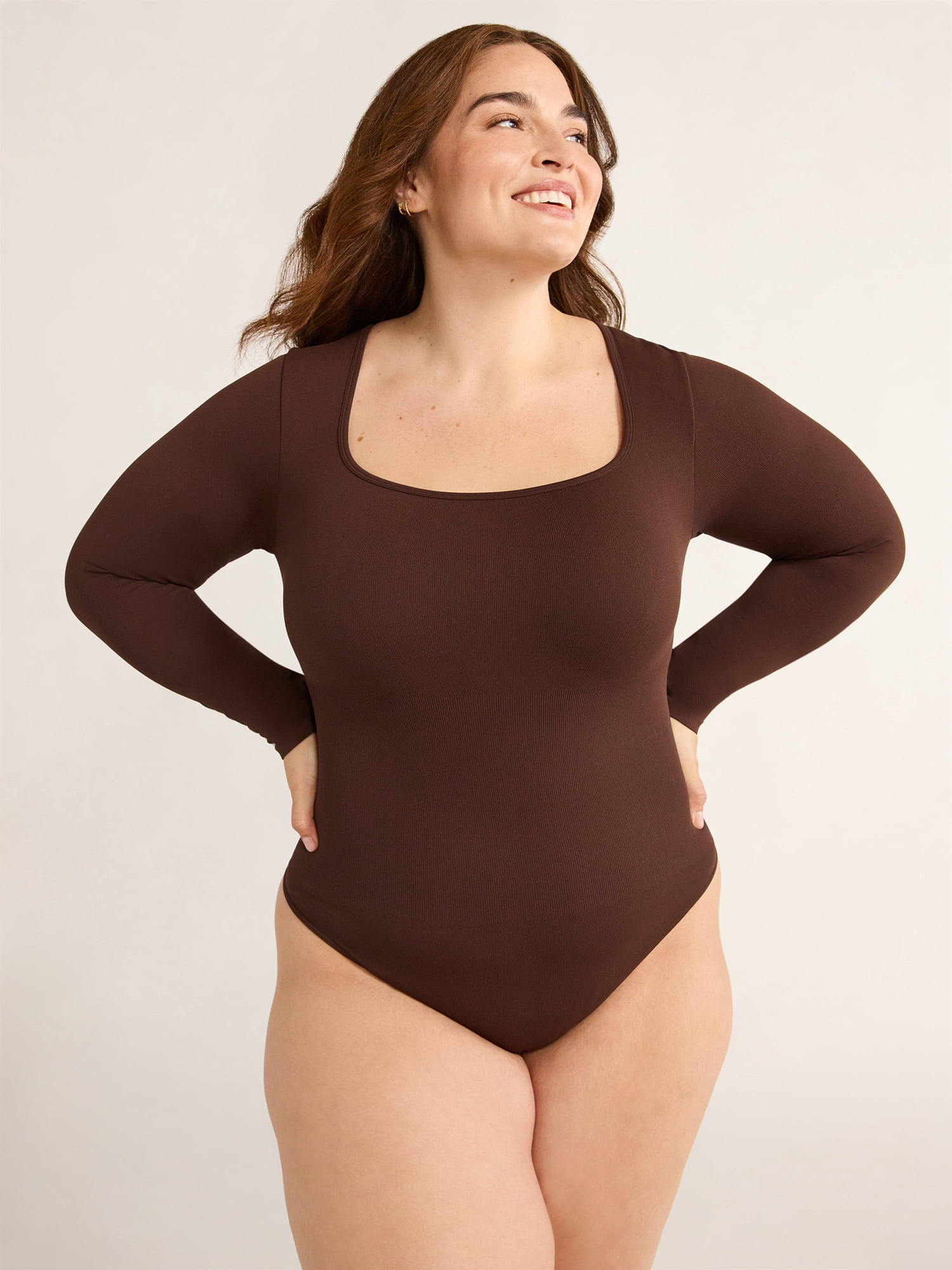 Joyspun Women s Everyday Seamless Bodysuit