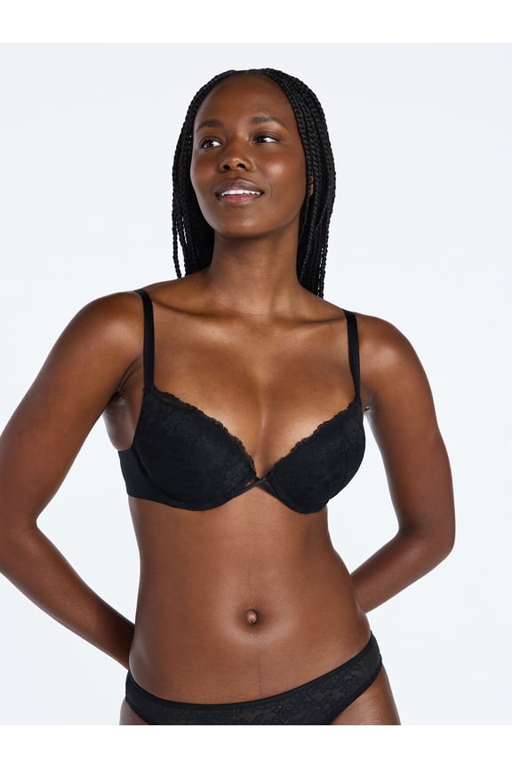 Women's Add 2 Sizes Lace Push-Up Bra, Sizes 32A-38C