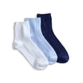 thumbnail image 1 of Joyspun Women’s Ankle Elevated Dress Socks, 3-Pack, Shoe Sizes 4-10, 1 of 5