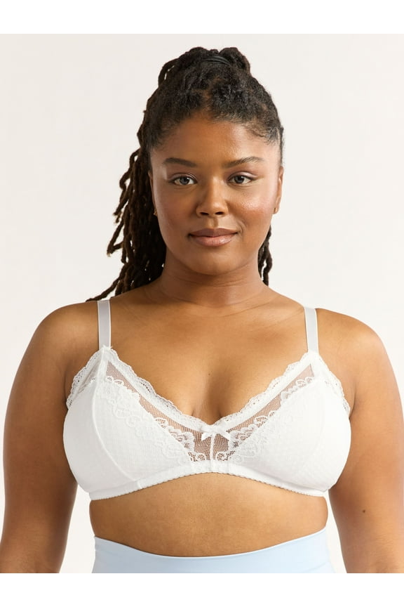Women's Bridal Lace Bralette, Sizes S-XXXL