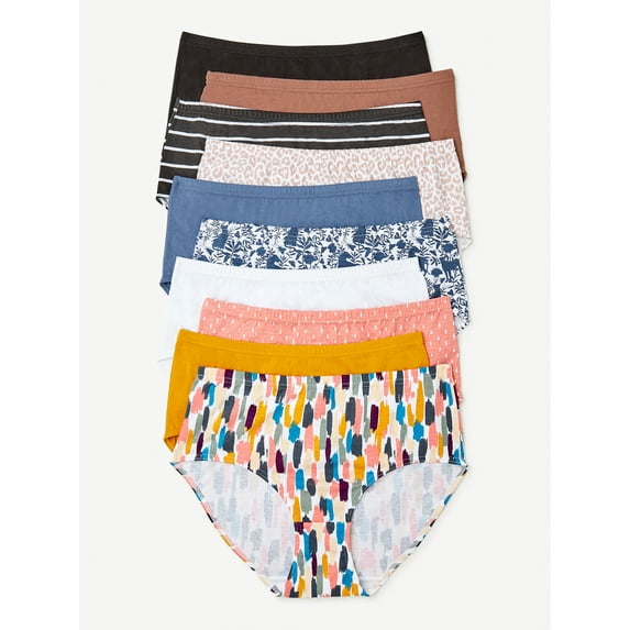 Joyspun Women's Brief, 10-Pack, Sizes M - XXXL