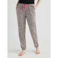 thumbnail image 1 of Joyspun Women's Brushed Hacci Knit Sleep Joggers, Sizes XS to 3X, 1 of 6