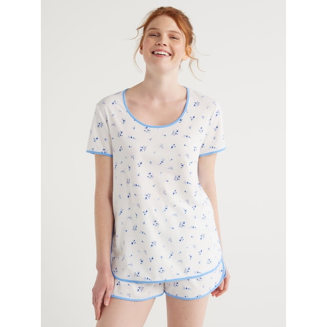 Pajamas Set|Cotton T-Shirt+ Shorts
