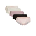 thumbnail image 1 of Joyspun Women's Cotton-Blend Brief Panties, 6-Pack, Sizes S-XXXL, 1 of 9