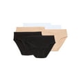 thumbnail image 1 of Joyspun Women's Cotton-Blend Hipster Panties, 6-Pack, Sizes S-XXXL, 1 of 3