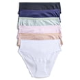 thumbnail image 1 of Joyspun Women's Cotton-Blend Hipster Panties, 6-Pack, Sizes S-XXXL, 1 of 11