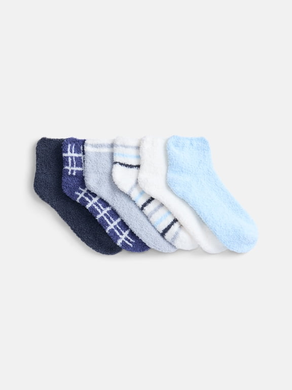 Women's Cozy Ankle Socks, 6-Pack, Size 4-10
