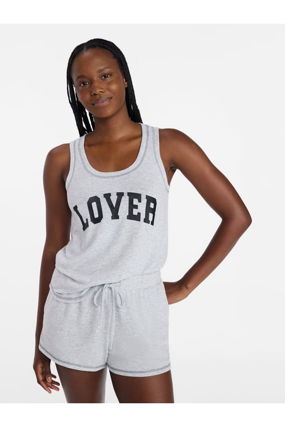 Women's Cozy Lounge Collection Hacci Knit Sleep Tank Top, Sizes XS-3X