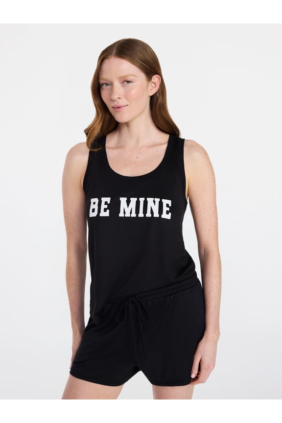 Women's Cozy Lounge Collection Hacci Knit Sleep Tank Top, Sizes XS-3X