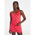 thumbnail image 1 of Joyspun Women's Cozy Lounge Collection Hacci Knit Sleep Tank Top, Sizes XS-3X, 1 of 6