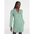 thumbnail image 1 of Joyspun Women's Dreamy Soft Collection Long Sleeve Sleepshirt, Sizes S-4X, 1 of 6