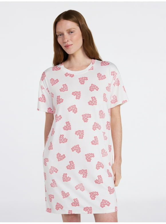 Women's Dreamy Soft Collection Short Sleeve Sleepshirt, Sizes S/M-2X/3X