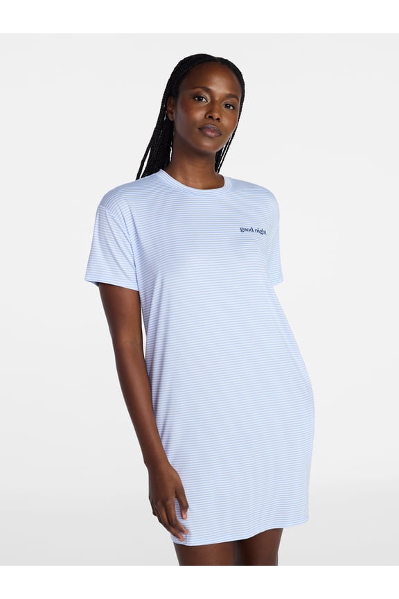 Women's Dreamy Soft Collection Short Sleeve Sleepshirt, Sizes S/M-2X/3X