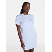 Joyspun Womens Dreamy Soft Collection Short Sleeve Sleepshirt, Sizes S/M-2X/3X