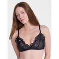 thumbnail image 1 of Joyspun Women's Embroidery Bralette, Sizes XS-XXXL, 1 of 5
