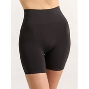 Joyspun Women's Everyday Seamless Bike Shorts, 6'' Inseam, Sizes S-XXXL