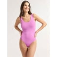thumbnail image 1 of Joyspun Women's Everyday Seamless Bodysuit, Sizes S-3XL, 1 of 5
