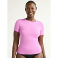 thumbnail image 1 of Joyspun Women's Everyday Seamless T-Shirt, Sizes S-3XL, 1 of 7