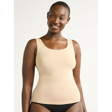 Joyspun Women's Everyday Seamless Tank, Sizes S-3XL