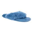 thumbnail image 1 of Joyspun Women's Faux Fur Thong Slippers, 1 of 5