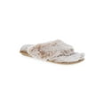 thumbnail image 1 of Joyspun Women's Faux Fur Thong Slippers, 1 of 5