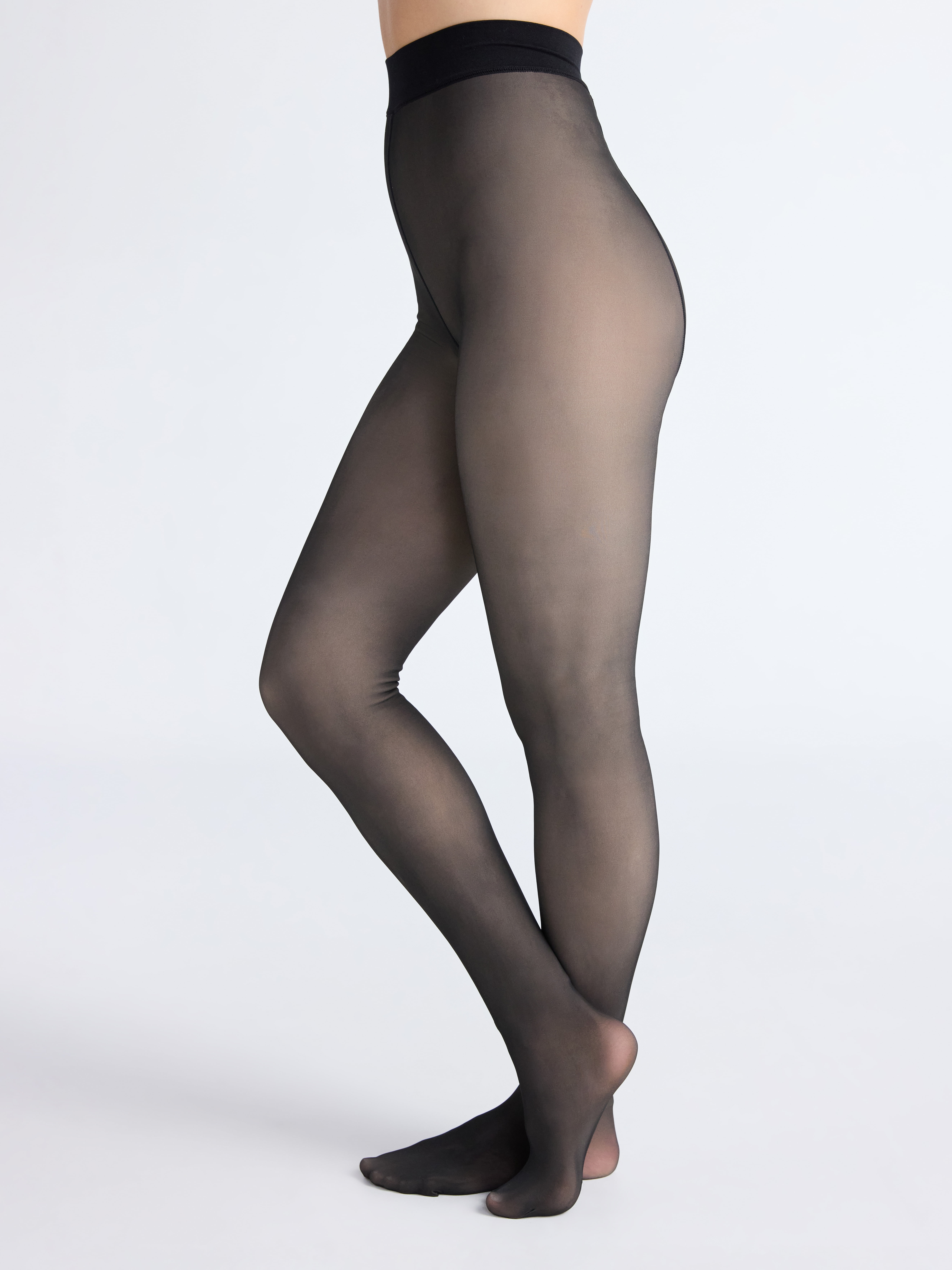 Joyspun Women's Faux Sheer Fleece Tights, Sizes S-3XL - Walmart.com