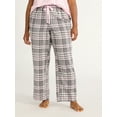 thumbnail image 1 of Joyspun Women's Flannel Sleep Pants, 30” Inseam, Sizes XS-3X, 1 of 6