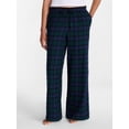thumbnail image 1 of Joyspun Women's Flannel Sleep Pants, 30” Inseam, Sizes XS-3X, 1 of 6
