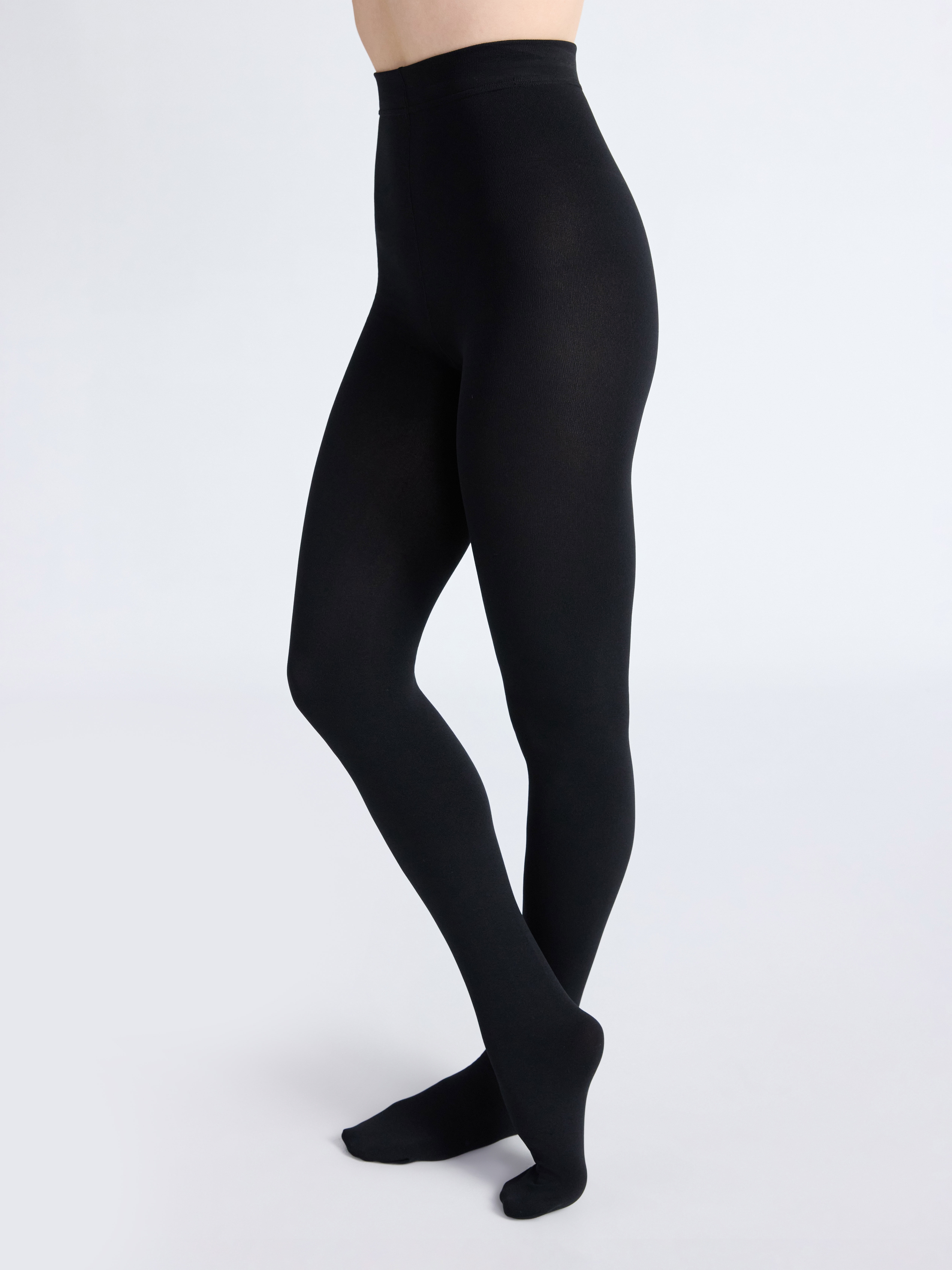 Joyspun Women's Footed Fleece Tights, Sizes S-3XL