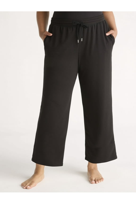 Women's French Terry Capri Sleep Pants, 25'' Inseam, Sizes XS-3X